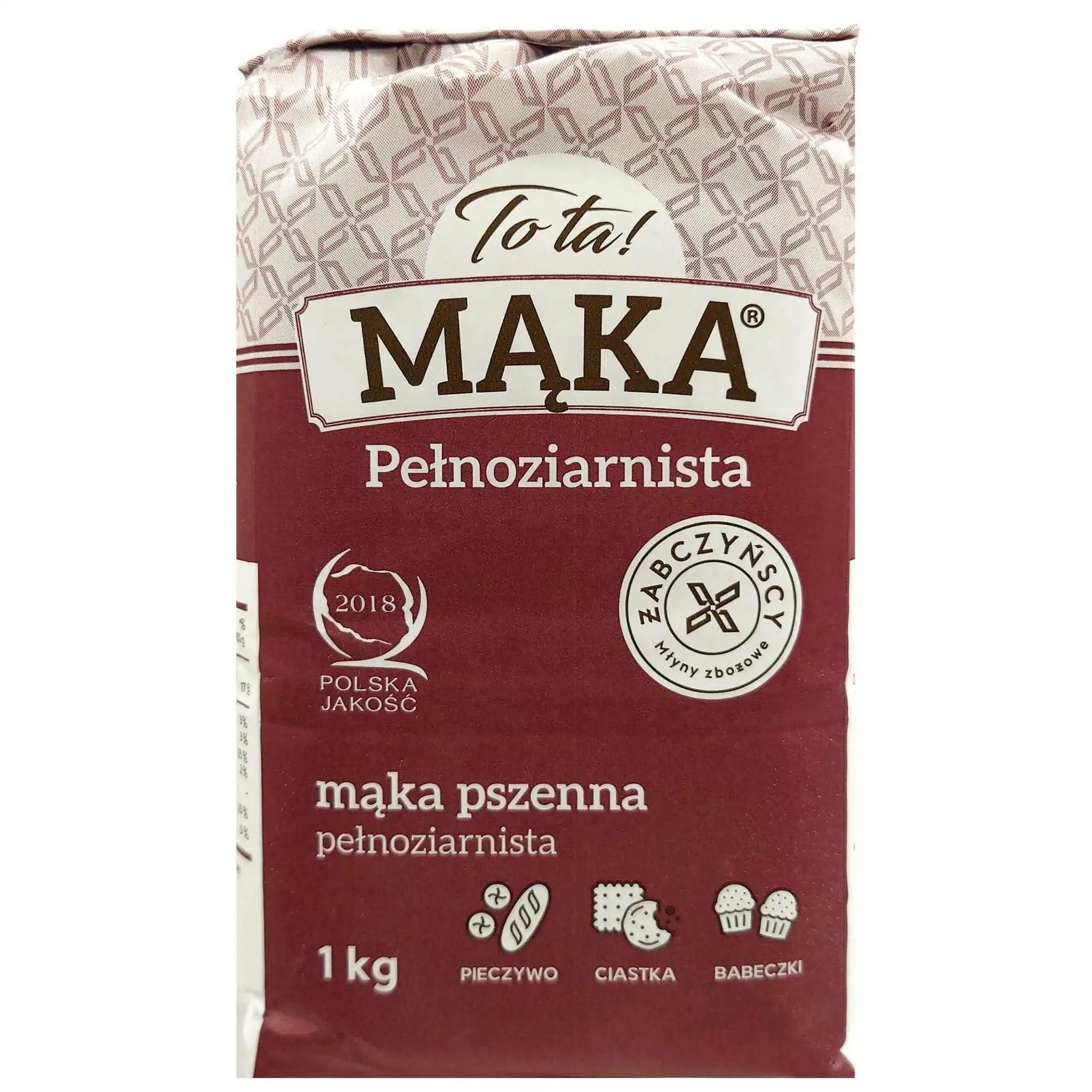 Mąka pszenna pełnoziarnista