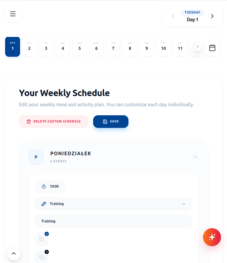 DietsPremium Dashboard
