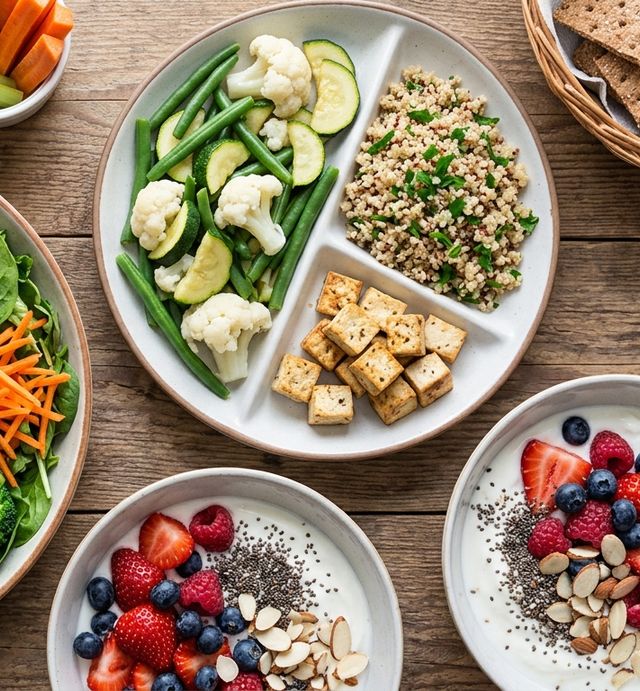 Protein Balance – 4-Wochen-Eiweiß-Ernährungsplan mit 2000 kcal für Energie und nachhaltiges Wohlbefinden