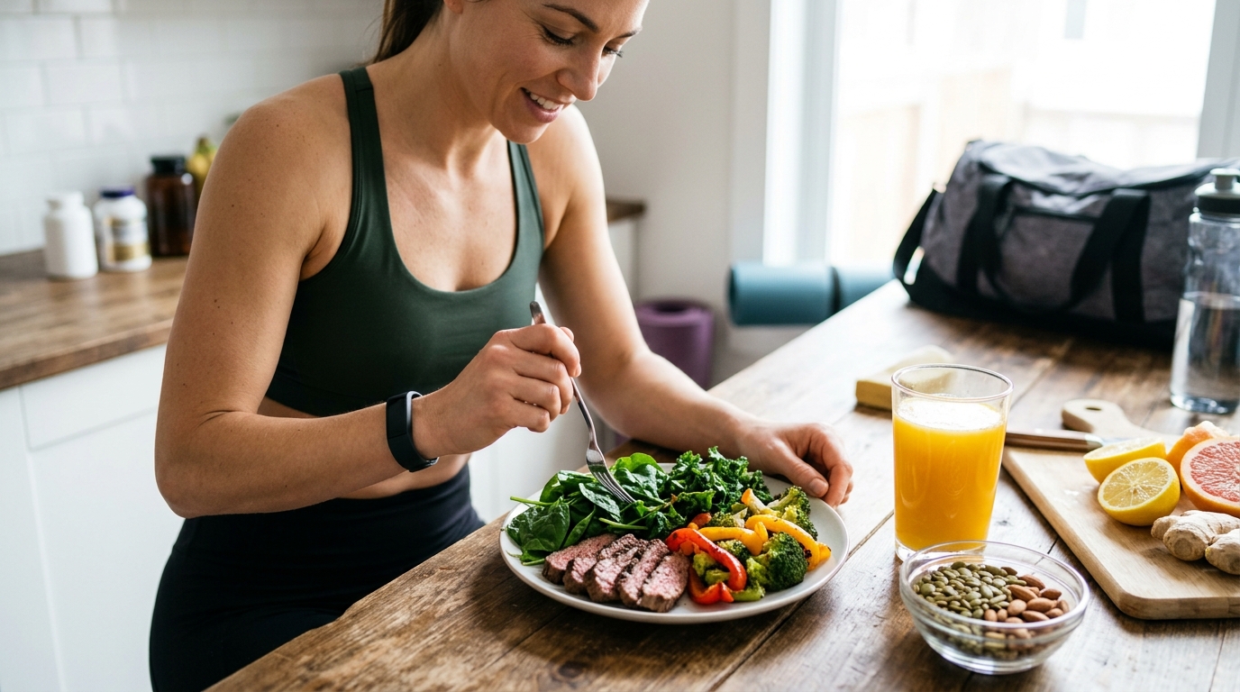 Siła Twojego Ciała – 4-tygodniowy wysokobiałkowy plan 1600 kcal dla zdrowej przemiany