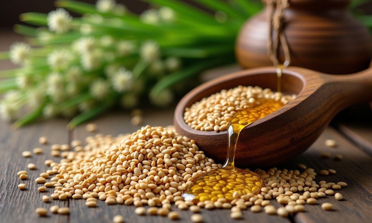 Überfluss des Sesams