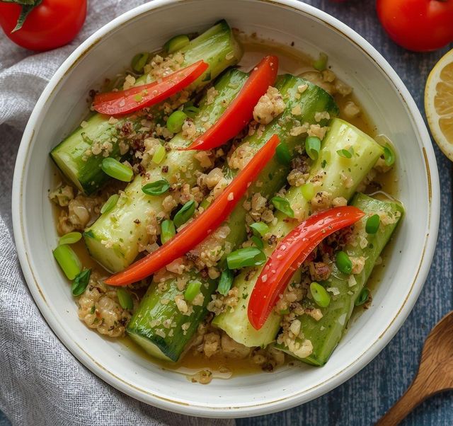 Pumpkin Stuffed with Cottage Cheese and Vegetables