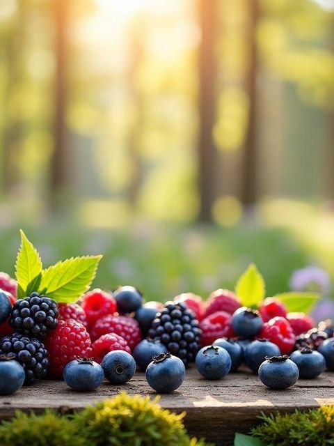 Wenn Sie gesund sein möchten, essen Sie Beeren und Blaubeeren!