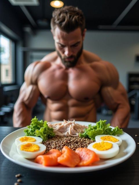 The Bodybuilder's Diet, or the Art of Nutrition for Fitness Athletes
