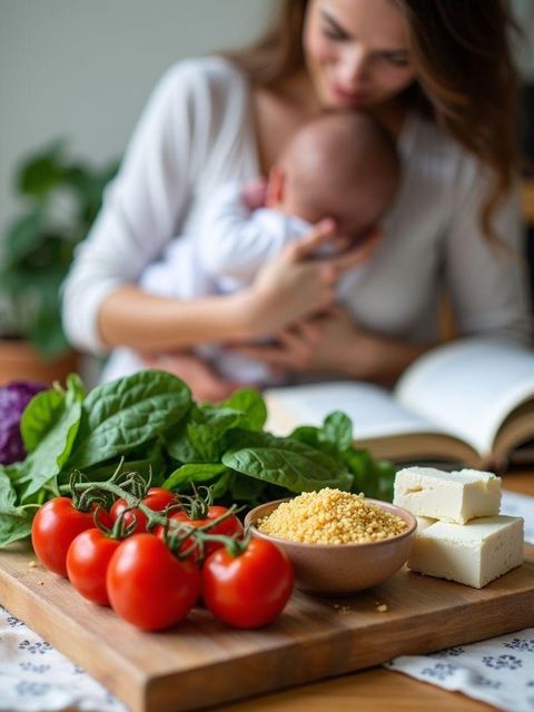 Plant-Based Nourishment During Lactation