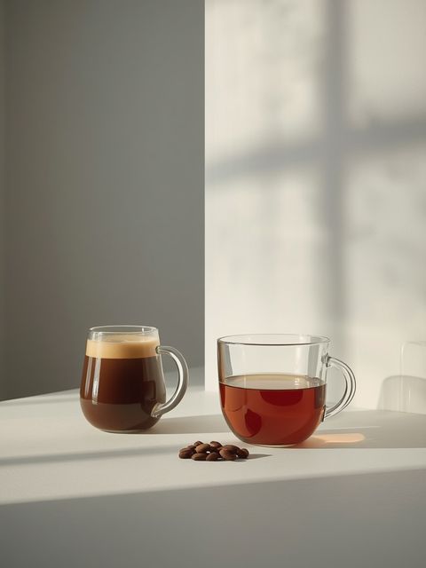 Daily Calorie Intake from Beverages: Coffee and Tea