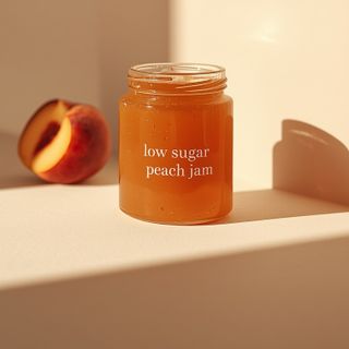 Low-Sugar Peach Jam