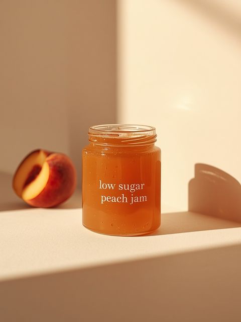 Low-Sugar Peach Jam