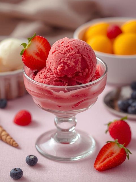 Why It's Beneficial to Substitute Traditional Ice Cream Desserts with Lighter Sorbets