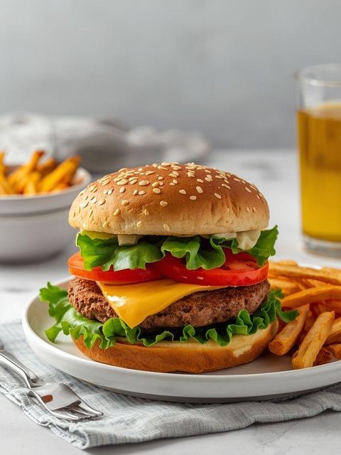 Schnelle Gerichte in einer gesunden Version - Rezepte für gesündere Alternativen zu populären Fast Foods
