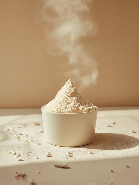 Powdered pudding