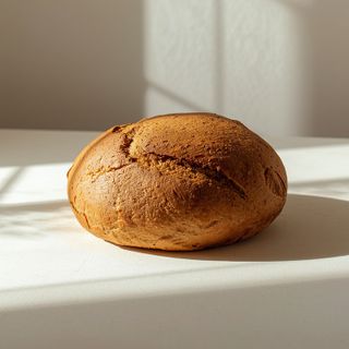Whole grain bread made from wheat