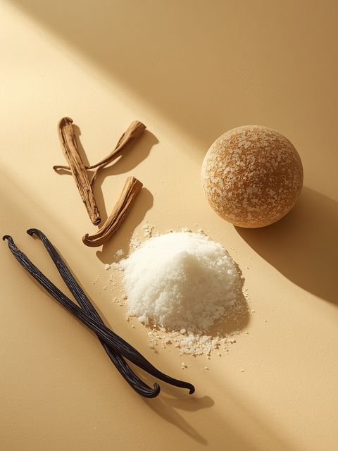 The ingredients and properties of vanilla sugar