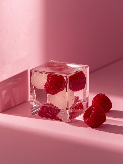 The components and energy value of the raspberry cube may be surprising, let's try the homemade version