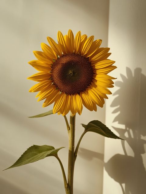 Typical sunflower