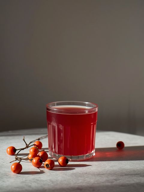 Medicinal properties and method of preparation for wild rose hip juice