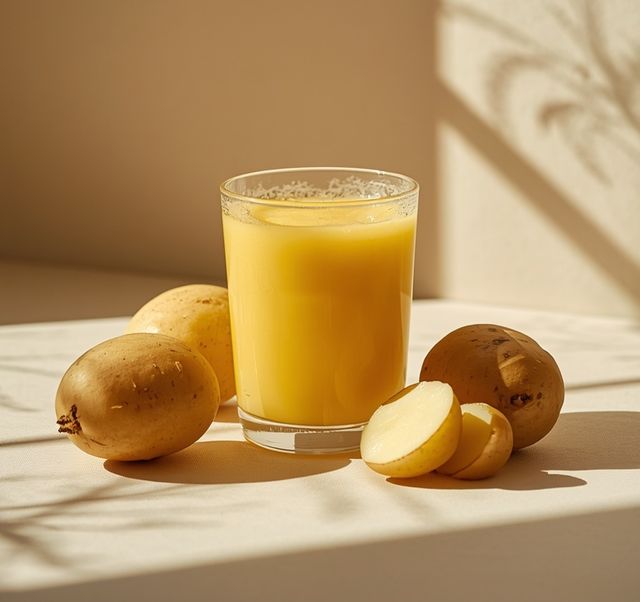 Kartoffelsaft - Heileigenschaften... Kartoffelsaft für Geschwüre, für Haare