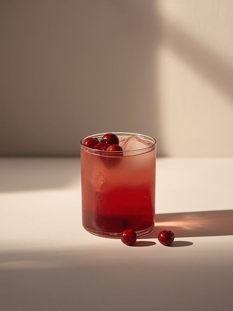 How to concoct a beverage from cranberries?