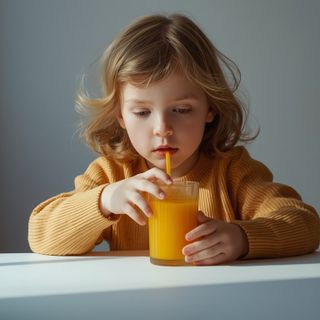 Consumption of beverages and juices by young pre-school children