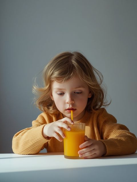 Consumption of beverages and juices by young pre-school children