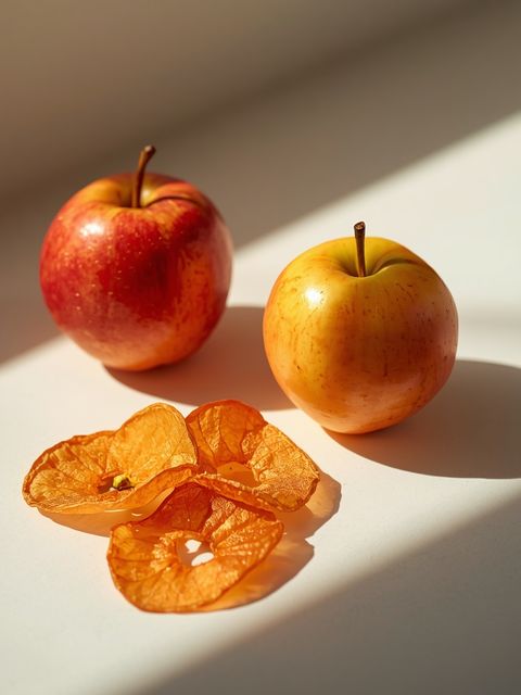 Dehydrated apples - attributes... How to dehydrate apples... The recipe for apple chips