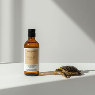 Geht es tatsächlich um einen Kinder- und Kleinkinder-Tran, ein Haifischöl oder ein Schildkrötenöl?