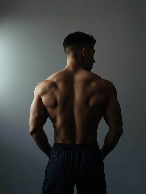Training of the back musculature - muscle development and example workouts