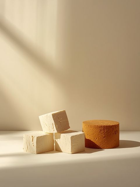 Plant-based meat substitutes – tofu, tempeh, seitan