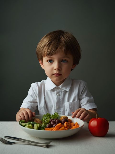 Vegetarianism in children's diet - benefits and hazards