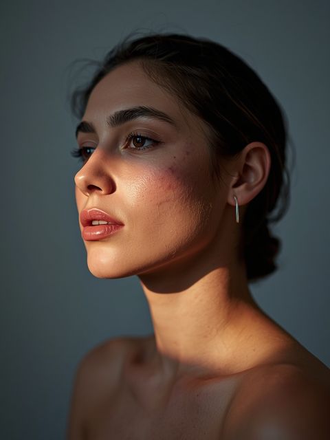 A liver disorder can also exhibit symptoms on the skin