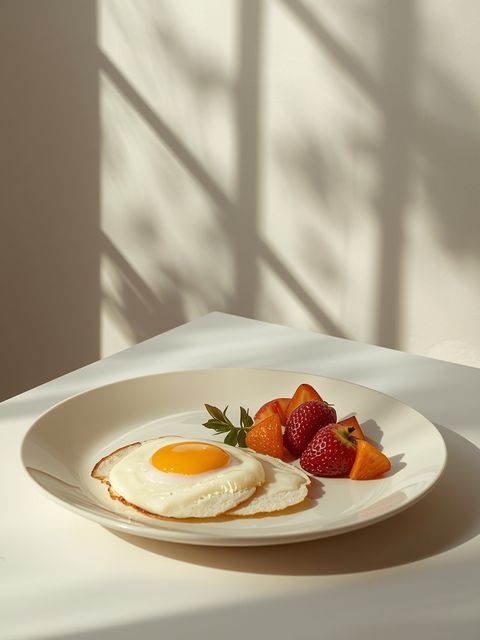 What should be on the breakfast plate to lose weight? How many calories should the morning meals contain?