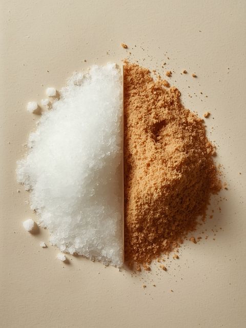White sugar compared to brown sugar... Evaluating their nutrient profiles and health impacts