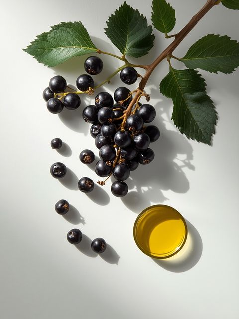 Black currant - health benefits... Leaves and oil from black currant