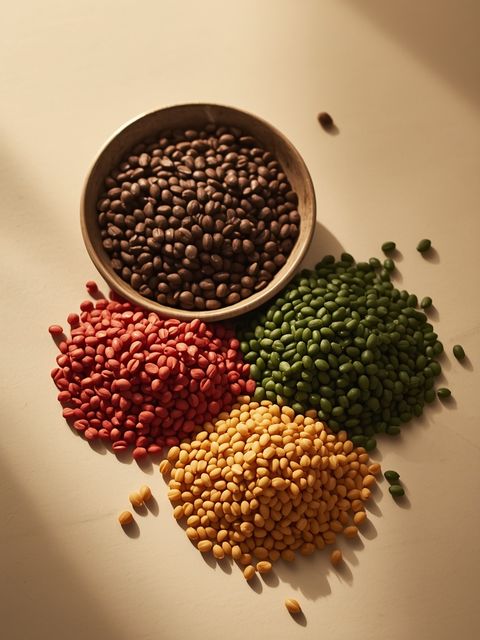 Red, brown, black, green, and yellow lentils – lesser-known varieties of this legume