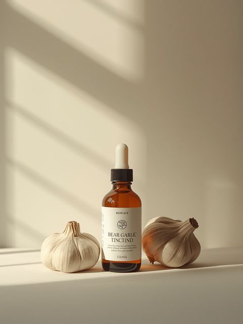 Therapeutic benefits of bear garlic - using bear garlic tincture as a natural remedy