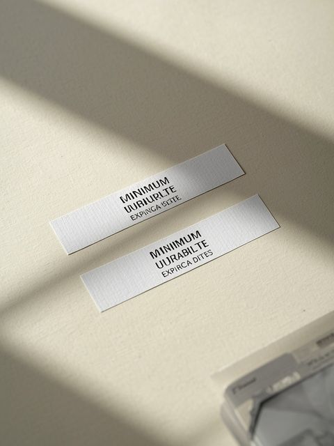 Understanding labels – minimum durability date and expiration date