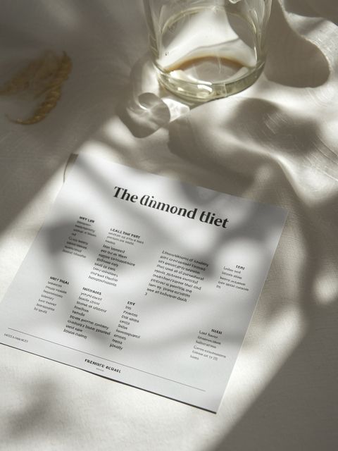 The diamond diet – guidelines, culinary recipes, meal list