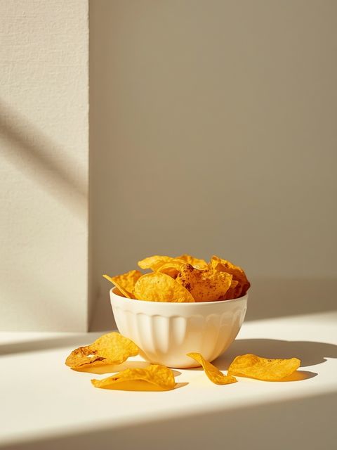 Can fruit and vegetable chips serve as a healthier substitute for traditional potato chips?