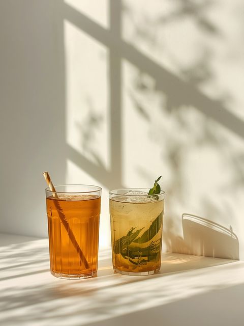 Natural home beverages for full energy