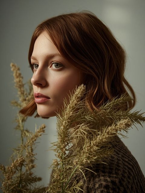 Cocklebur, flaxseed, and nettle – botanical ingredients in hair maintenance
