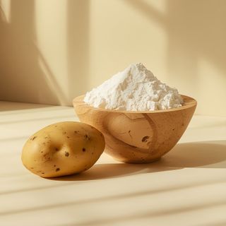 Medicinal applications of potato starch – benefits for hair, facial skin, and burn treatment