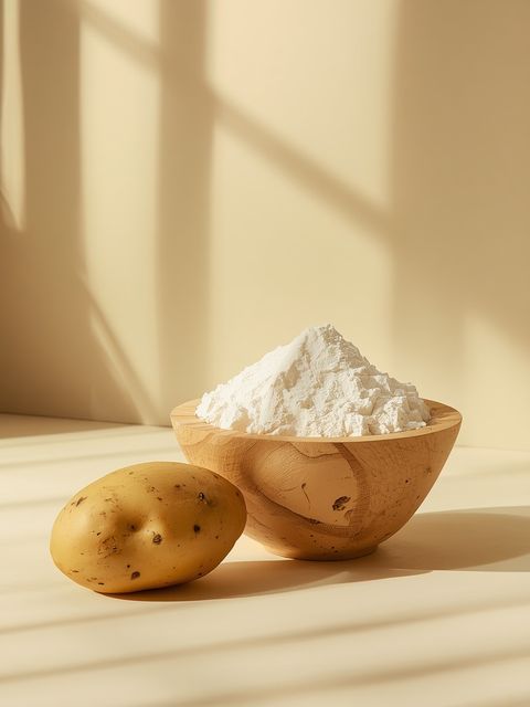 Medicinal applications of potato starch – benefits for hair, facial skin, and burn treatment