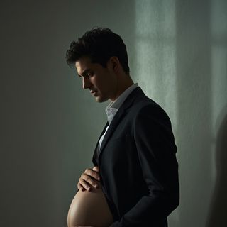 "A man is also capable of becoming pregnant!".