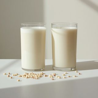 A comparative analysis of soy milk and rice milk: nutritional properties and composition of plant-based beverage alternatives to conventional cow’s milk