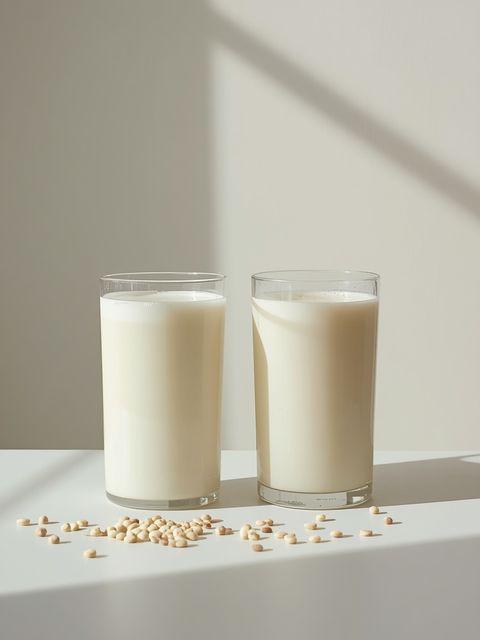 Vergleich von Sojamilch und Reismilch: Nährstoffeigenschaften und Zusammensetzung pflanzlicher Milchersatzprodukte im Gegensatz zu herkömmlicher Kuhmilch