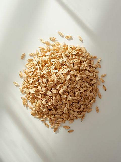 Oat chaff and byproducts derived from oat grain processing