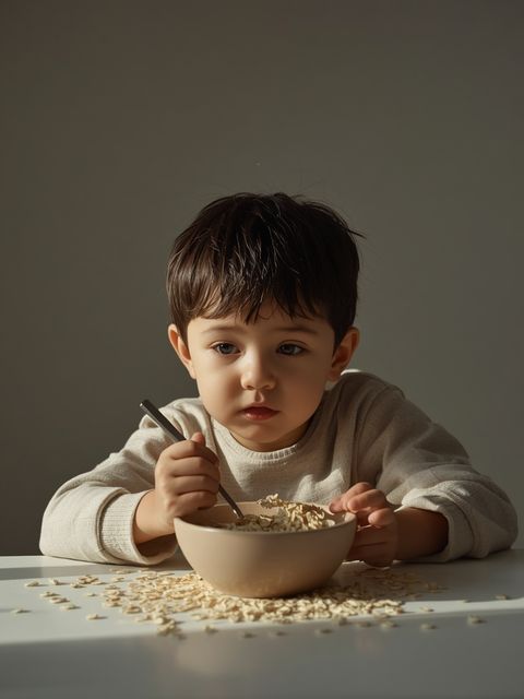 How oatmeal at breakfast can safeguard your child against obesity while promoting their optimal growth and well-being!