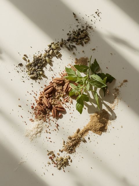 Culinary herbs and seasonings that fundamentally reshape dish flavors while serving as a wholesome salt replacement