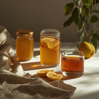 Culinary treasures from quince fruit: beverages, cordials, preserves, syrups, and fragrant quince-infused teas