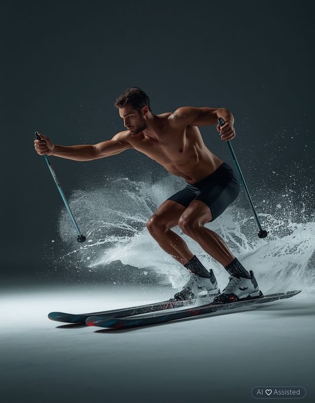 Water Skiing (Behind Speedboat / Slalom)